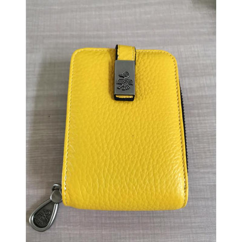 Holder Women 100% Genuine Leather Soft Wallet Credit-BS00651-Veeddydropshipping