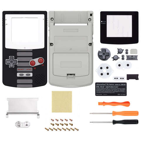 IPS Ready Upgraded Classics NES Style Replacement Shell Full Housing with Buttons -CE01515-Veeddydropshipping