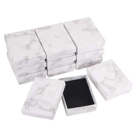 Marble Jewelry Box Carton Packaging Display Box Gifts Jewelry -JW01673-Veeddydropshipping