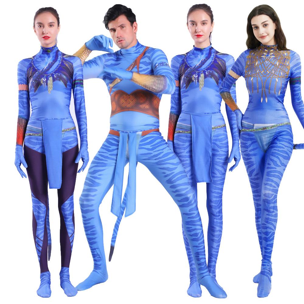 Costume Avatar Women Bobysuit Cosplay Jumpsuit-WF01611-Veeddydropshipping