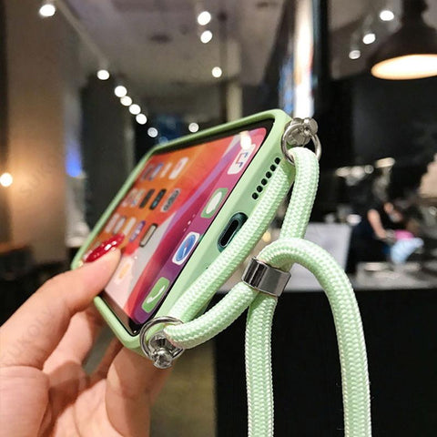 Liquid Silicone Lanyard Case For Xiaomi X3 F3 M3 M4 Pro 5G Mi 10T 11T-PA00320-Veeddydropshipping
