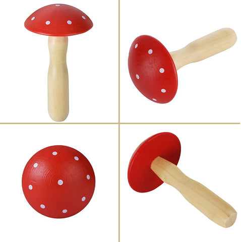 Wooden Mushroom Darning Needle Sewing Thread Practical-HA00185-Veeddydropshipping