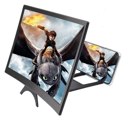 12&quot; HD Stend Enlarged Screen Mobile Phone Projection Phone Cinema Amplificatore Schermo-PA00750-Veeddydropshipping