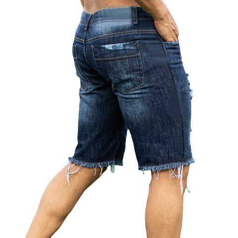 Casual Men&#39;s Shorts Five Points Pants Slim Fashion-MF00616-Veeddydropshipping