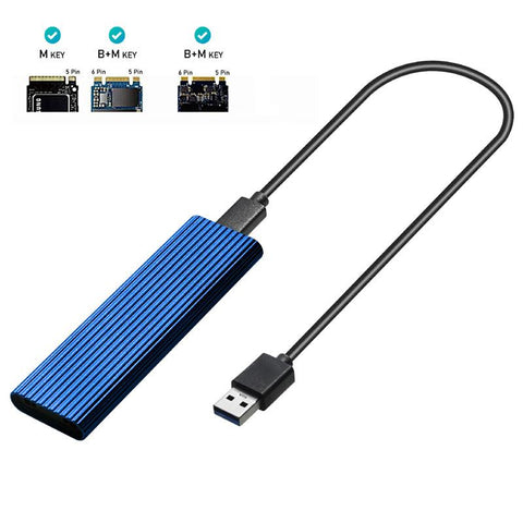 M2 SSD Case NVME Enclosure M.2 to USB SSD Adapter for NVME PCIE NGFF-CE00086-Veeddydropshipping
