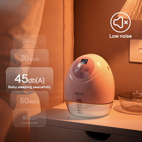 NCVI Wearable Breast Pump, Hands Free Breast Pump, 3 Modes &amp; 9 Levels-TB00651-Veeddydropshipping