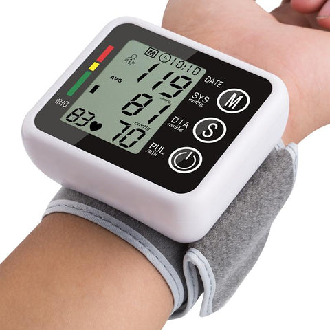 Voice broadcast Wrist Blood Pressure Monitor Tonometer Meter-BH00781-Veeddydropshipping