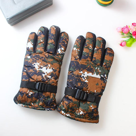 Adult Cycling Ski Outdoor Sports Gloves Plush Thickened-OS01501-Veeddydropshipping