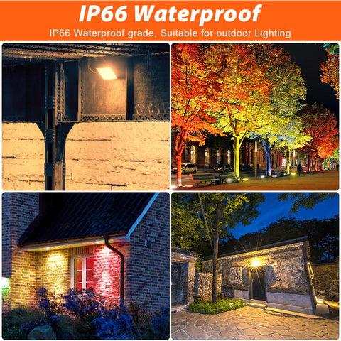 LED Floodlight RGB AC220V 30W 50W 100W 200W Flood Light Color-TI00864-Veeddydropshipping
