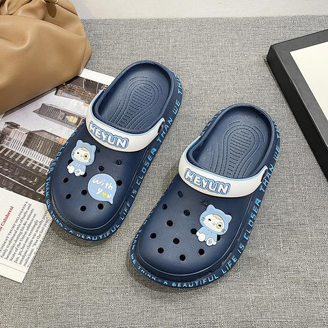 Slippers Thick Bottomed Beach Shoes Breathable-BS01198-Veeddydropshipping