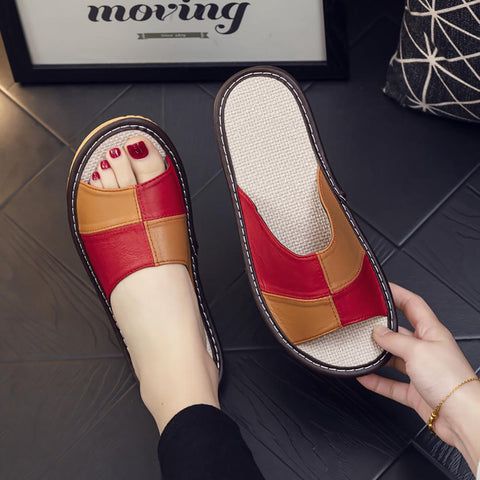 For Female Casual Nonslip Indoor Shoes Ladies Flat Home-BS01284-Veeddydropshipping