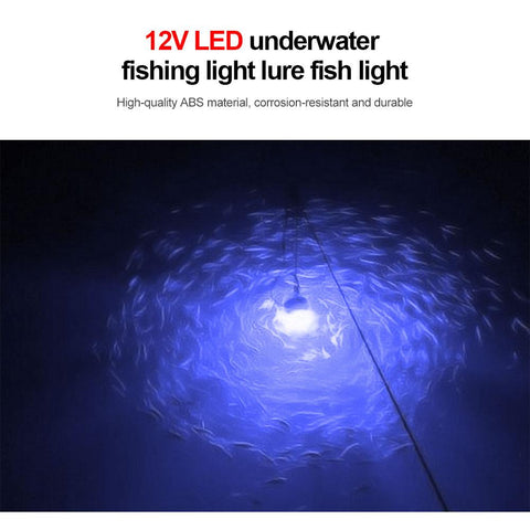 12V LED Fishing Light 100W Ip68 Lure Fish Finder Lamp 108 leds 2835SMD-TI00958-Veeddydropshipping