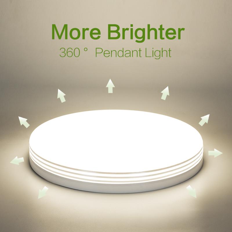 Round Led Ceiling Lamp  Lustre Lighting-TI00294-Veeddydropshipping