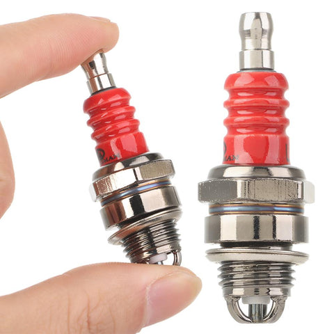 Three-sided Pole Spark Plug L7T 2 Stroke Electrode Gasoline Chainsaw-AM00131-Veeddydropshipping