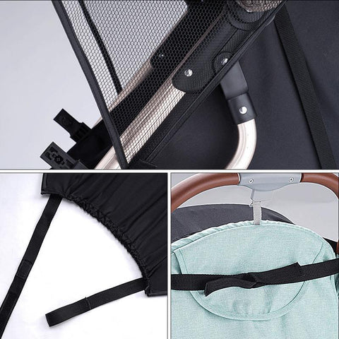 Universal Stroller Canopy Extender Sun Shade Removable Awning for Baby Carrier-TB00405-Veeddydropshipping