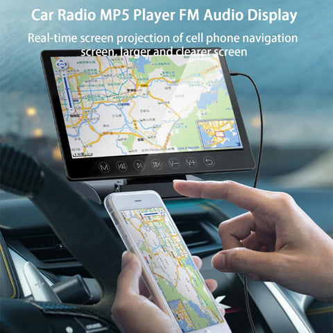 1 Set Useful Car Monitor  Touch Control Plug-and-Play Car Display Screen-AM00689-Veeddydropshipping