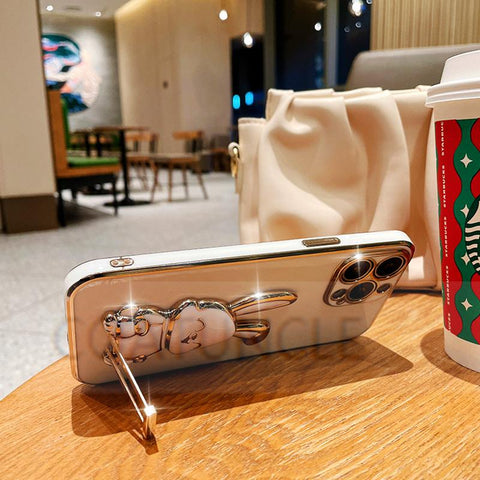Cute Rabbit Holder Phone Bracket Case For Samsung-PA00202-Veeddydropshipping