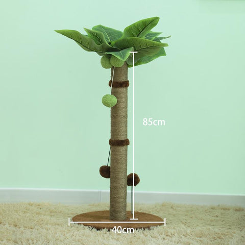 Cat Scratching Post Tall Scratching Post-HA01448-Veeddydropshipping