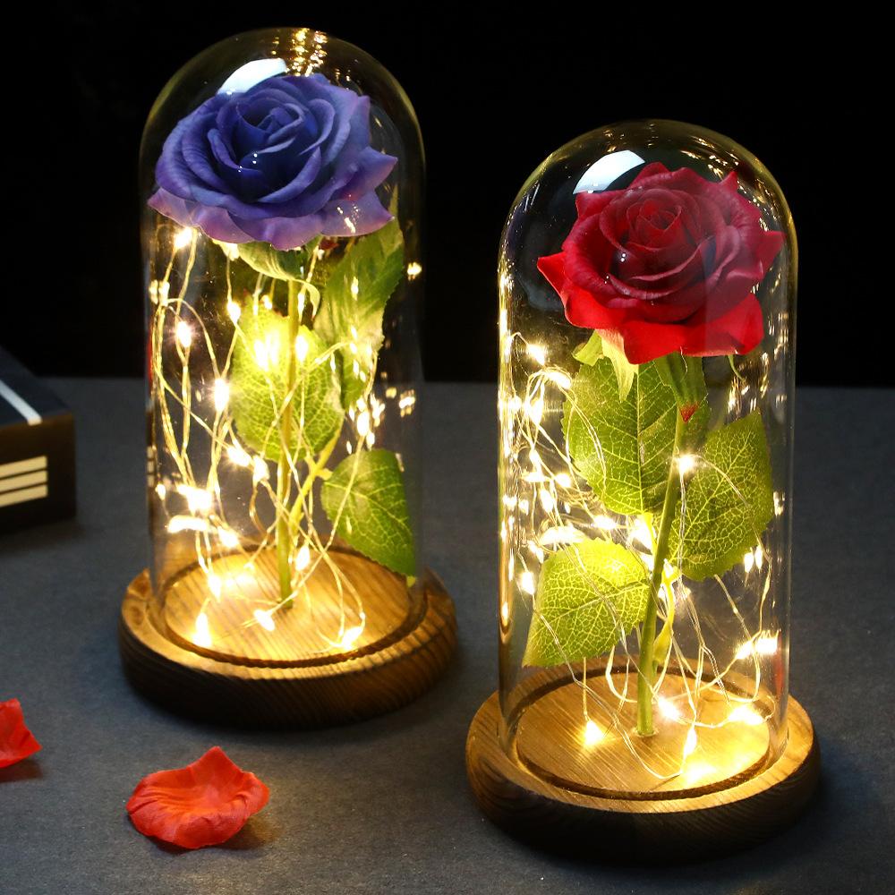 Enchanted Eternal Foil Flower With Fairy-HA00657-Veeddydropshipping