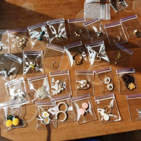 PVC Jewelry Organizer Pouches Bags Clear Storage Holder Box-JW01710-Veeddydropshipping
