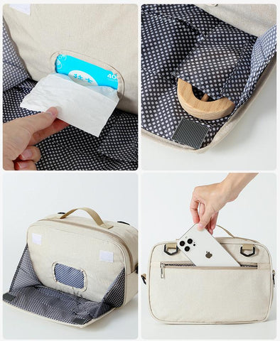 Waterproof Baby Stroller Bag Diaper Nappy Bags Pram Organizer-TB00240-Veeddydropshipping