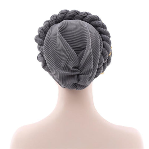 Handmade New African Cap Nigerian Wedding-WF01498-Veeddydropshipping