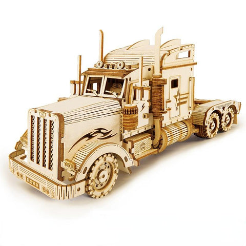 Train Model 3D Wooden Puzzle Toy Assembly Locomotive Model Building-TB01488-Veeddydropshipping