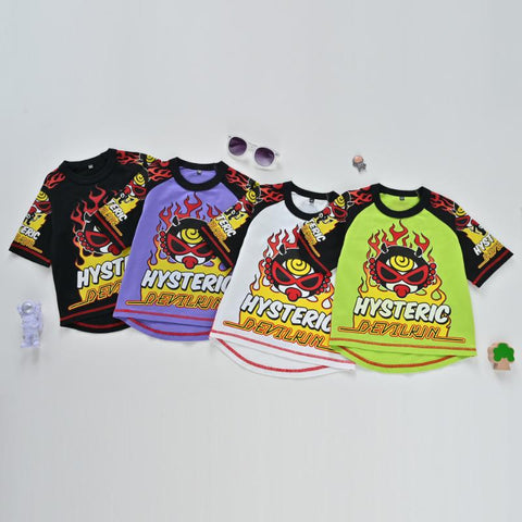 Summer Short Sleeve T-shirts Boys Girls Fashion Clothes-Veeddydropshipping