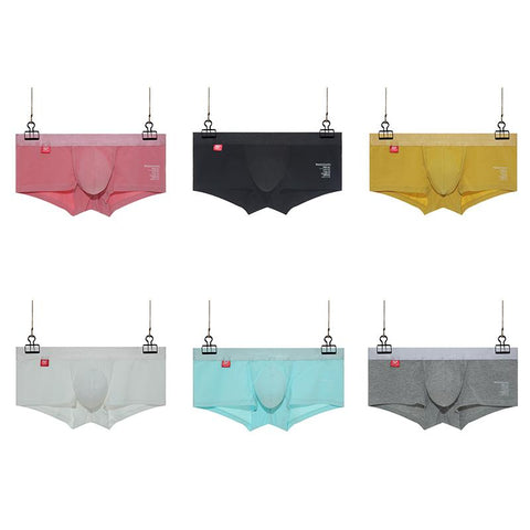 Cotton Sexy Men's Boxer Shorts Panties Breathable-MF01420-Veeddydropshipping