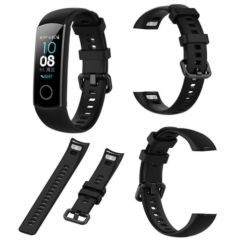 Silikon Bilek Wrist Strap For Huawei Honor Band 5 Standard Smart Wristband -CE00773-Veeddydropshipping