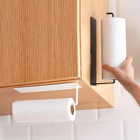 Kitchen carbon steel paper towel rack-HA00905-Veeddydropshipping