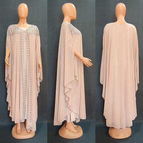 Women Dashiki African Clothing Dresses-WF01508-Veeddydropshipping