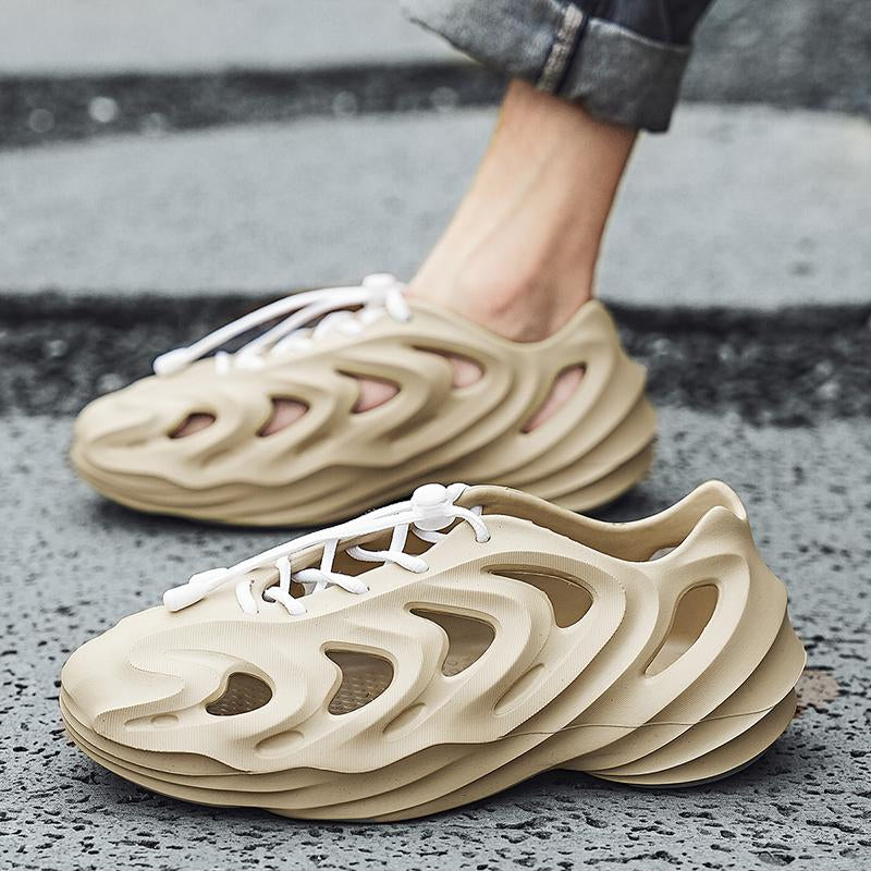 Brand Sandals Man Shoes Beach Sneakers Hollow Hole-BS01490-Veeddydropshipping
