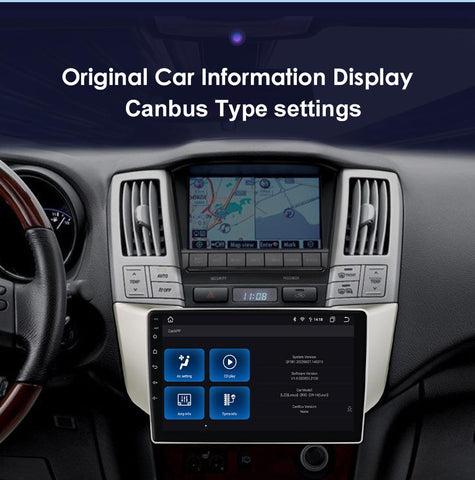Car Radio for Lexus RX300 RX330 RX400H 2003 - 2009 Android Stereo for Toyota-AM00657-Veeddydropshipping