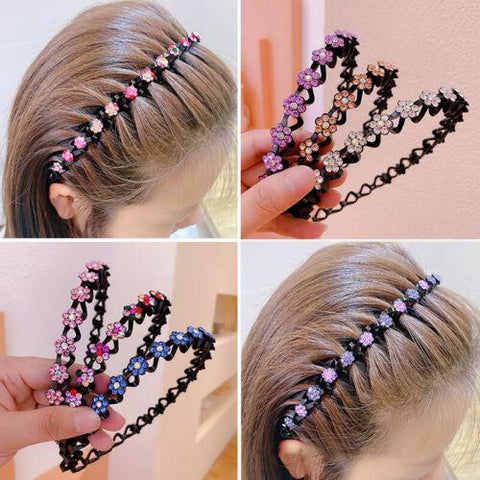 Non-Slip Headband Women Hair Band Hoop-WF01090-Veeddydropshipping