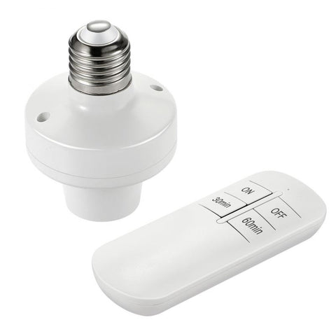 COURI E26 / E27 Wireless Smart Remote Control Light Lamp Base -CE00771-Veeddydropshipping