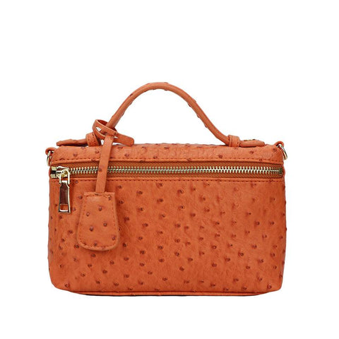 Ostrich Pattern Leather Bags Women Clutch bag Party Evning Trendy-BS00242-Veeddydropshipping