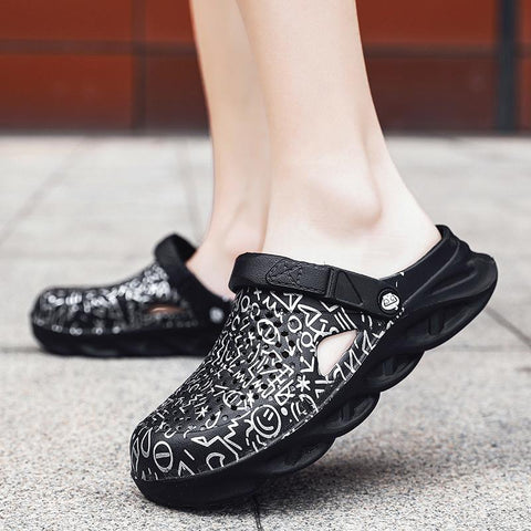 Slippers Baotou Shoes Breathable Large Size Men&#39;s-BS01480-Veeddydropshipping