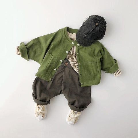 Spring Autumn Baby Clothes Toddler Boys Girls Jacket Baby Cotton-TB01224-Veeddydropshipping