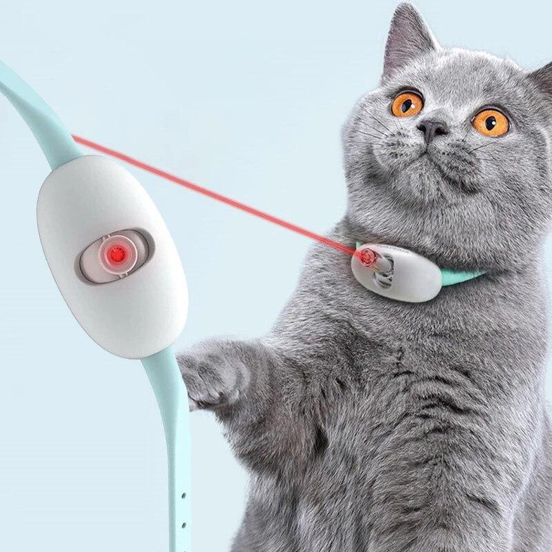 Smart Laser Tease Cat Collar Electric USB Charging-HA01452-Veeddydropshipping