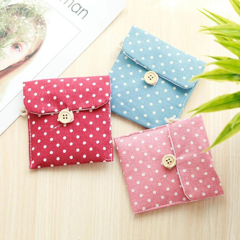 Portable Cute Tampon Storage Bag Sanitary Pad-HA00823-Veeddydropshipping