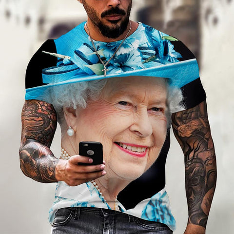 T-shirt Summer Short Sleeve Top Tee Casual Fashion-MF00072-Veeddydropshipping