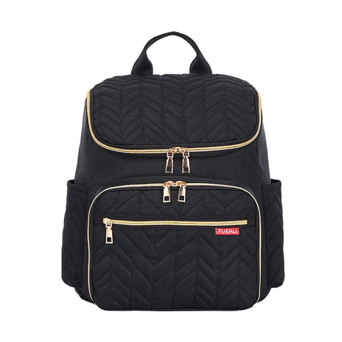 Portable Diaper Bag Large Capacity Embroidered Mother and Baby Bag-TB00232-Veeddydropshipping