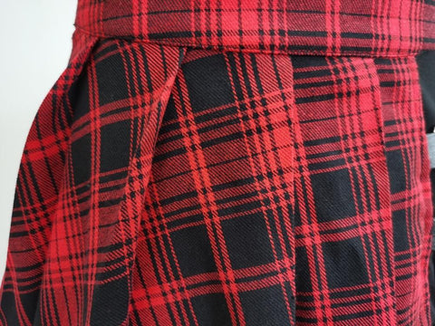 Women Punk Irregular Mini Pleated Skater Skirt-WF00501-Veeddydropshipping