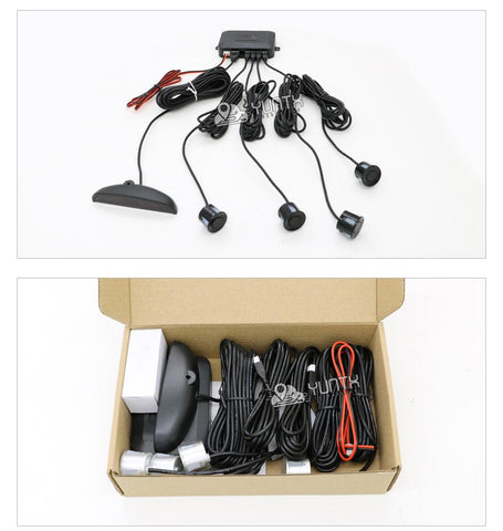 Parktronic For Cars LED Display Detector System Backlight Reverse Auto-AM00146-Veeddydropshipping