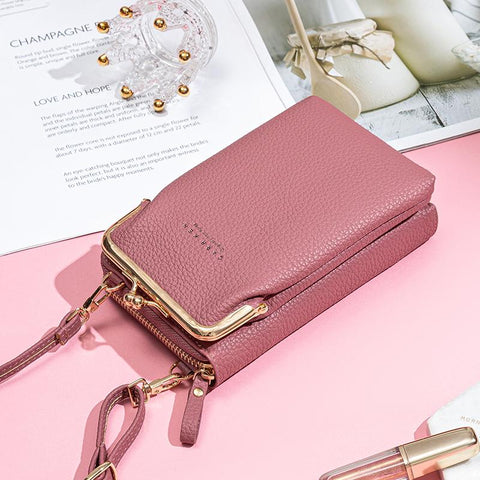 Small Shoulder Bag Multi-Function Letter Phone Money Women-BS00199-Veeddydropshipping