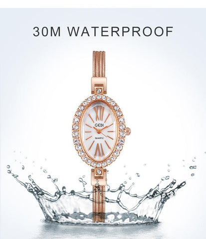 Watches Waterproof Stainless Steel Bracelet Watch for Women-JW01005-Veeddydropshipping
