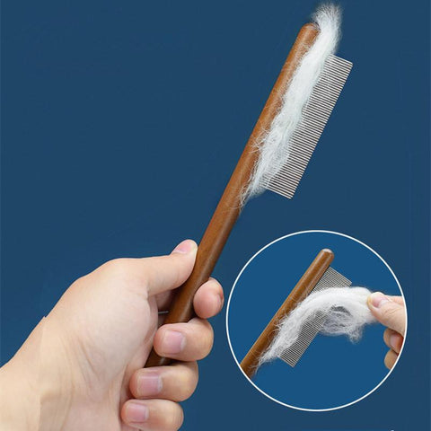 Cat Comb Stainless Steel Pet Hair Remover-HA01991-Veeddydropshipping