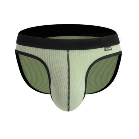 Bulge Pouch Briefs Mens Mid Waist Breathable Soft-MF01512-Veeddydropshipping