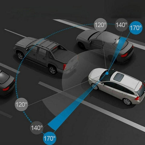Car Rearview Mirror Dual Lens Driving Video Recorder Rearview Dash Camera-AM00714-Veeddydropshipping